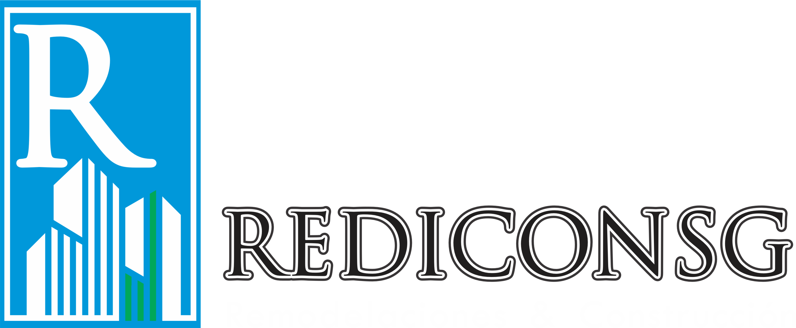 logo rediconsg horizontal sin fondo letra blanca
